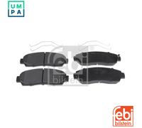 Febi Bilstein 116316 Brake Pad Set, disc brake