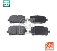 Brake pads Front Axle 116320 FEBI BILSTEIN for TOYOTA AVENSIS VERSO