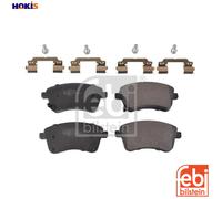 Brake Pads Set fits KIA VENGA YN 1.4D Front 2010 on D4FC 581011PA00 Febi Quality