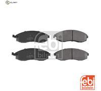 Brake pads Front Axle 116322 FEBI BILSTEIN for MITSUBISHI L200