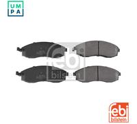 Brake pads Front Axle 116322 FEBI BILSTEIN for MITSUBISHI L200