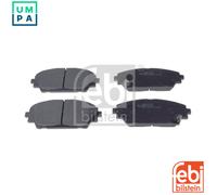 BRAKE PAD SET DISC BRAKE 116323 FOR MAZDA CX-3/SUV AXELA P5Y1/P5Z3/P5Y4 1.5L