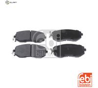 FEBI BILSTEIN Brake Pad Set 116326 by Ferdinand Bilstein