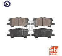 BRAKE PAD SET DISC BRAKE 116334 FOR LEXUS TOYOTA KLUGER/HIGHLANDER 3.5L 6cyl RX