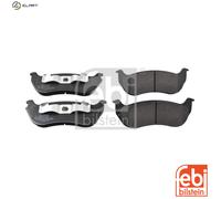 Ferdinand Bilstein Brake Pad Set 116335 Rear Disc Brake for Jeep Cherokee