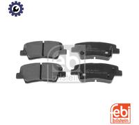 Brake pads Rear Axle 116336 FEBI BILSTEIN for KIA SOUL I