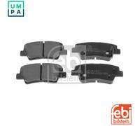 Brake pads Rear Axle 116336 FEBI BILSTEIN for KIA SOUL I