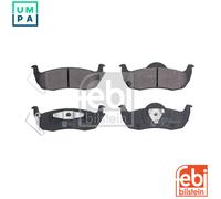 Brake pads Rear Axle 116339 FEBI BILSTEIN for JEEP GRAND CHEROKEE III COMMANDER