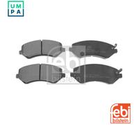 Brake Pads Set fits JEEP CHEROKEE KJ 2.8D Front 02 to 08 ENR KV1016349 Febi New