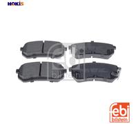 Brake pads Rear Axle 116346 FEBI BILSTEIN for HYUNDAI KIA