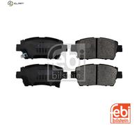 febi bilstein 116350 Brake Pad Set, 1 unit