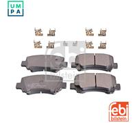 Brake pads Front Axle 116352 FEBI BILSTEIN for SUZUKI DFSK