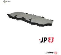 JP GROUP 1163600710 Brake pad set