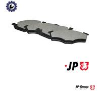 BRAKE PAD SET DISC BRAKE 1163600710 FOR SEAT APF/AFT/AKL/AUR/AEH 1.6L 4cyl