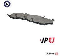 JP Group Brake Pad Set 1163602810 / 6E0698151 Front Axle Disc Brake Fits VW Lupo