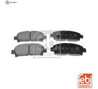 Brake pads Front Axle 116362 FEBI BILSTEIN for TOYOTA MR2 II CARINA E VI AVENSIS
