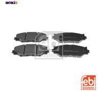 FEBI BILSTEIN 116369 Brake pad set