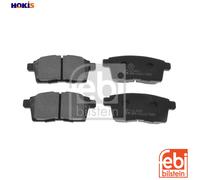 Brake pads Rear Axle 116370 FEBI BILSTEIN for MAZDA CX-7 CX-9