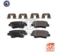 BRAKE PAD SET DISC BRAKE 116378 FOR HYUNDAI i20/ELITE/Hatchback/Van/CROSS i30