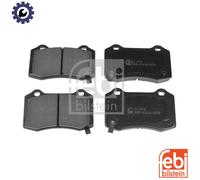 Brake pads Rear Axle 116382 FEBI BILSTEIN for CHRYSLER CHEVROLET JEEP TESLA