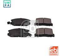 Brake pads Rear Axle 116383 FEBI BILSTEIN for TOYOTA MR2 II MR2 III