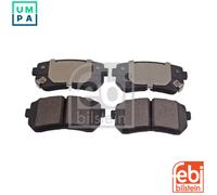Brake Pads Set Rear 116384 Febi 58302D7A00 58302J9A50 58302J9A70 58302B2A50 New