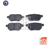 BRAKE PAD SET DISC BRAKE 116390 FOR TOYOTA COROLLA/ALTIS/iM AURIS PRIUS/PRIME
