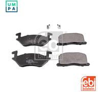 Brake pads Front Axle 116393 FEBI BILSTEIN for TOYOTA STARLET