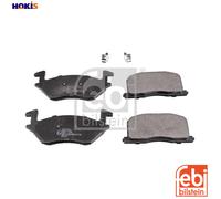 Brake pads Front Axle 116393 FEBI BILSTEIN for TOYOTA STARLET