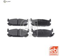 BRAKE PAD SET DISC BRAKE 116396 FOR MAZDA ROADSTER/II MX-5/Mk MIATABP6J 1.8L