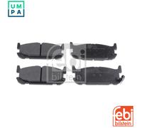 febi bilstein 116396 Brake Pad Set, 1 unit
