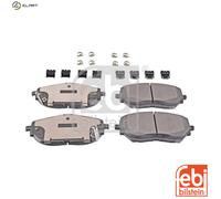FEBI BILSTEIN 116400 Disc Brake Brake Pad Set Front Fits Toyota C-HR Van