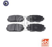 FEBI BILSTEIN 116401 Disc Brake Brake Pad Set Front Fits Toyota Yaris/Vitz