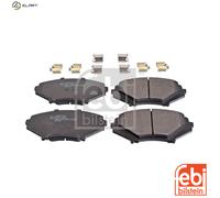 BRAKE PAD SET DISC BRAKE 116404 FOR MAZDA 13B-MSP 1.3L 2cyl RX-8
