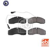FEBI BILSTEIN Brake Pad Set 116407 – Front axle for NISSAN Cabstar NT400