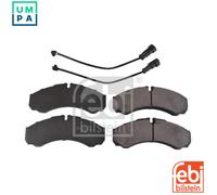 Brake pads Rear Axle 116409 FEBI BILSTEIN for NISSAN CABSTAR NT400 CABSTAR