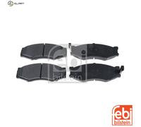Brake pads Front Axle 116411 FEBI BILSTEIN for NISSAN BLUEBIRD LAUREL 300ZX