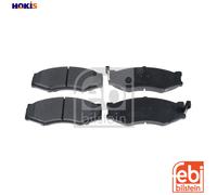 Brake pads Front Axle 116411 FEBI BILSTEIN for NISSAN BLUEBIRD LAUREL 300ZX