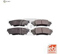 Brake pads Rear Axle 116414 FEBI BILSTEIN for LEXUS TOYOTA