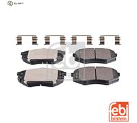 FEBI BILSTEIN 116415 Disc Brake Brake Pad Set Front Replacement Fits Kia Soul 2