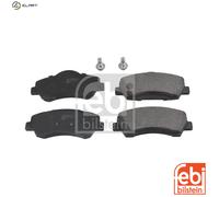 Brake Pads Set fits PEUGEOT 308 Mk1, Mk2 1.6D Front 13 to 21 1608691380 Febi New