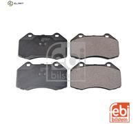 Brake Pads Set fits RENAULT CLIO Mk3 2.0 Front 06 to 14 7701208218 Febi Quality