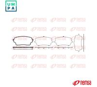 BRAKE PAD SET DISC BRAKE 1166.01 FOR SUZUKI GRAND/VITARA/XL-7/NOMADE/ESCUDO/II