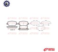 BRAKE PAD SET DISC BRAKE 1168.02 FOR HONDA J37A2/J37A3 3.7L J35A8 3.5L 6cyl