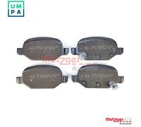 BRAKE PAD SET DISC BRAKE 1170818 FOR FIAT 312A2.000/A7.000 0.9L 2cyl PANDA 1.2L