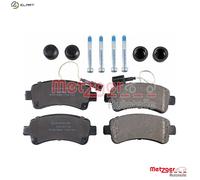 2x ✅Fits METZGER 1170998 BRAKE PAD SET ⭐UK Seller⭐