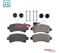 2x ✅Fits METZGER 1170998 BRAKE PAD SET ⭐UK Seller⭐