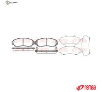 REMSA 1171.12 Brake pad set