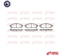 BRAKE PAD SET DISC BRAKE 1173.02 FOR JEEP GRAND/CHEROKEE/III/SUV COMMANDER 3.7L