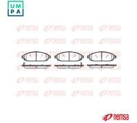 BRAKE PAD SET DISC BRAKE 1173.02 FOR JEEP GRAND/CHEROKEE/III/SUV COMMANDER 3.7L